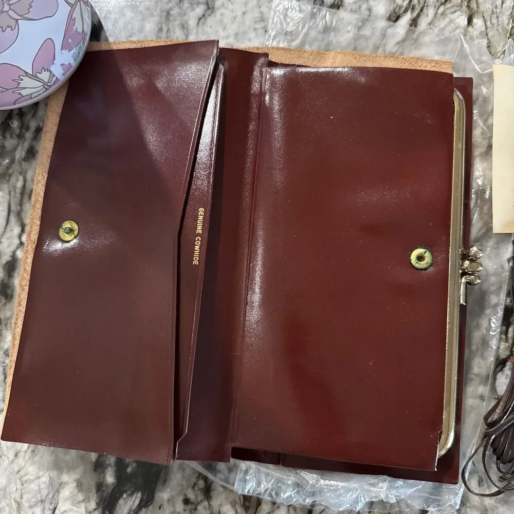 Vintage Tandy Leather The Countess Purse Wallet New Old Stock Complete Kit